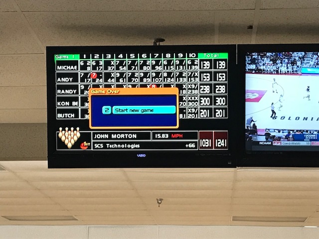 First 300 Game Feb 1 2018