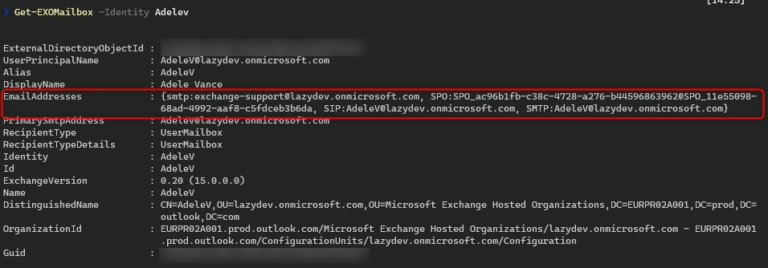 Find Email Addresses in Office 365 with PowerShell